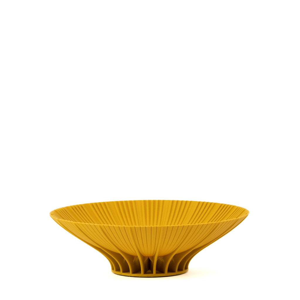 Ochre Radiant XI bowl by Cyrc, Décoration intérieure durable